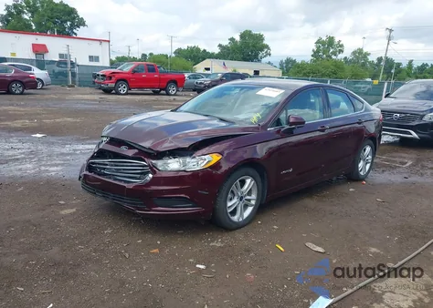 2018 Ford Fusion Se Hybrid from USA, damaged, VIN 3FA6P0LU7JR149615